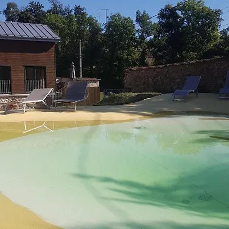 De Charme Avec Piscine Privative, Terrasse, Jardin, Proche Riviere - Animaux Acceptes - Fr-1-496-25 Prázdninový dům Croizet-sur-Gand